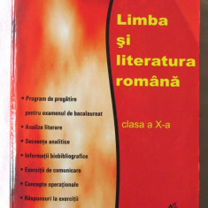 Indrumator pentru Manualele Alternative - LIMBA SI LITERATURA ROMANA Clasa a X-a