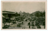 1040 - BUCURESTI, Halele Centrale, Market - old postcard, real PHOTO used 1931, Circulata, Fotografie