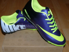 GHETE FOTBAL NIKE MERCURIAL VICTORY IV DIVERSE CULORI MODEL NOU SUPER PRET!!!!!! MOV foto