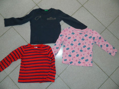 Set de 3 bluzite bluze pentru copii, marimea 2- 3 ani. COMANDA MINIMA 30 LEI! foto
