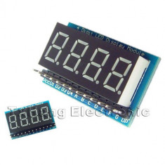 4-Digit 8 Paragraph LED Display Board Parallel Digital Tube Display Module (FS00240) foto