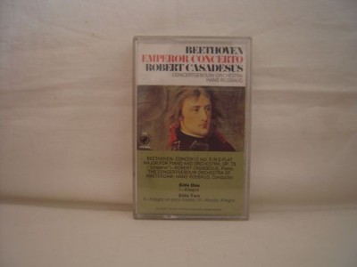 Vand caseta audio Beethven - Piano concerto .no 5 , originala foto