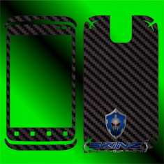 ALCATEL OT-991 - Folie Carbon SKINZ kit full body,Protectie totala telefon profesionala,ecran,spate,carcasa,husa tip skin foto