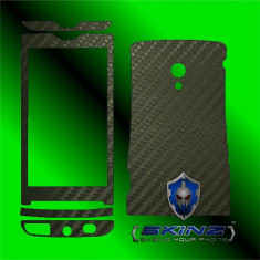 SONY ERICSSON XPERIA X10,RACHAEL X10i - Folie Carbon SKINZ kit full body,Protectie totala telefon profesionala,ecran,spate,carcasa,husa tip skin foto