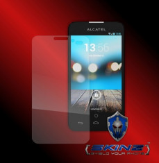 Alcatel One Touch Snap LTE - Folie SKINZ Protectie Ecran Ultra Clear AutoRegeneranta profesionala,invizibila,display,screen protector,touch shield foto