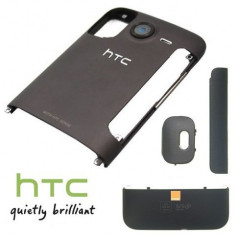 Carcasa HTC Desire HD, Ace, A9191, Inspire 4G 4 piese gri Orange Originala foto