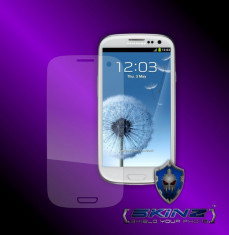 SAMSUNG I9300 GALAXY S3 - Folie SKINZ Protectie Ecran Ultra Clear HD profesionala,invizibila,display,screen protector,touch shield foto