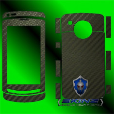 SAMSUNG OMNIA HD I8910 - Folie Carbon SKINZ kit full body,Protectie totala telefon profesionala,ecran,spate,carcasa,husa tip skin foto