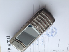 Vertu Ascent Ti brown 100% original foto