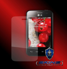 LG OPTIMUS L3 2 II Dual E435 - Folie SKINZ Protectie Ecran Ultra Clear AutoRegeneranta profesionala,invizibila,display,screen protector,touch shield foto