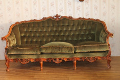 Minunata canapea Rococo foto