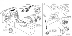Comutator coloana directie Nissan Qashqai foto