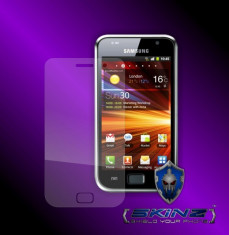 SAMSUNG I9000 GALAXY S - Folie SKINZ Protectie Ecran Ultra Clear HD profesionala,invizibila,display,screen protector,touch shield foto