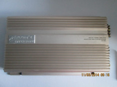 AMPLIFICATOR,STATIE AUTO MAXOUND II INTERSONIC KD-44C, 4 CANALE,FUNCTIONALA 100% foto