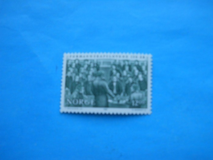 NORVEGIA 150 ANI LEGISLATIE A CONSILIILOR MUNICIPALE 1 VAL 1987 MNH 536 HOPCT