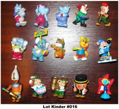 Lot figurine KINDER #016 foto
