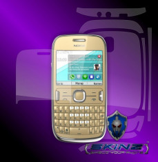 NOKIA ASHA 302 - Folie SKINZ Protectie Full Body Ultra Clear HD,Invisible shield,profesionala,husa tip skin,carcasa,ecran,display foto