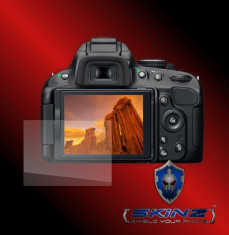 Nikon D5100 - Folie SKINZ Protectie Ecran Ultra Clear HD profesionala,invizibila,display,screen protector,touch shield foto