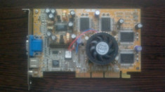 PLACA VIDEO AGP ASUS V7700 32MB FUNCTIONALA! foto