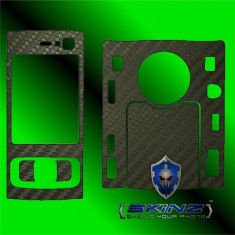 NOKIA N95 - Folie Carbon SKINZ kit full body,Protectie totala telefon profesionala,ecran,spate,carcasa,husa tip skin foto