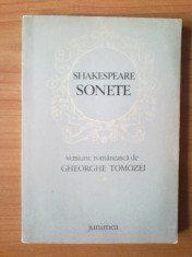 u6 Shakespeare - Sonete foto