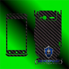 HTC RADAR, OMEGA C110E - Folie Carbon SKINZ kit full body,Protectie totala telefon profesionala,ecran,spate,carcasa,husa tip skin foto