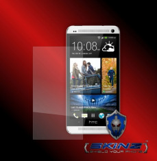 HTC ONE M7 - Folie SKINZ Protectie Ecran Ultra Clear AutoRegeneranta profesionala,invizibila,display,screen protector,touch shield foto
