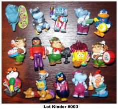 Lot figurine KINDER #003 foto