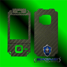 NOKIA N81 - Folie Carbon SKINZ kit full body,Protectie totala telefon profesionala,ecran,spate,carcasa,husa tip skin foto