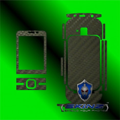 NOKIA C5-00 - Folie Carbon SKINZ kit full body,Protectie totala telefon profesionala,ecran,spate,carcasa,husa tip skin foto