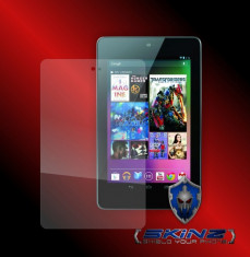 ASUS GOOGLE NEXUS 7 CELLULAR 3G Folie SKINZ Protectie Ecran Ultra Clear AutoRegeneranta profesionala,invizibila,display,screen protector,touch shield foto