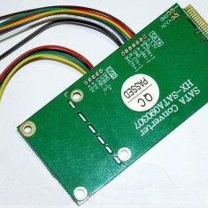 Mini PCI-e PCI Express la SATA/USB Adapter (USB/SATA TO PCI-E)