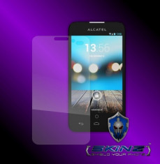 Alcatel One Touch Snap - Folie SKINZ Protectie Ecran Ultra Clear HD profesionala,invizibila,display,screen protector,touch shield foto