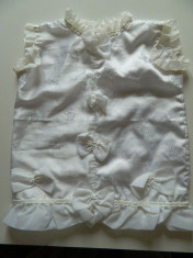 Camasa eleganta, rochita deosebita pentru fetite, din saten, marimea 3-5 ani, produs handmade foto