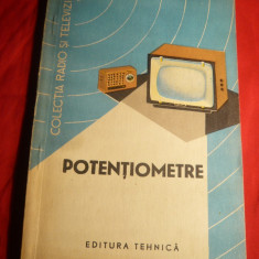 Colectia Radio si TV - F.Botea- Potentiometre - Ed.Tehnica 1964