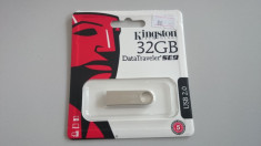 KINGSTON USB 2.0 FLASH DRIVE 32GB DATATRAVELER SE9 METAL CASE DTSE9H/32GB foto
