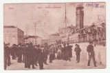 CARTE POSTALA CIRCULATA - ZARA - MOLO-PIROSCAFO PANNONIA - ANUL 1908, Europa