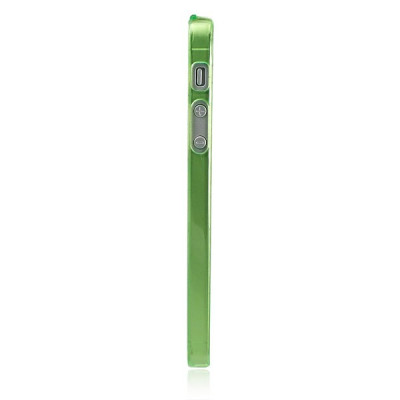 Bumper subtire verde iphone 5 5G + folie protectie ecran foto