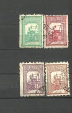 Romania 1906 - TESATOAREA, EMISIUNE DE BINEFACERE, serie stampilata, N18