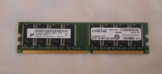 MEMORIE RAM DDR1 MICRON 1GB PC2700 333MHZ 184PIN foto
