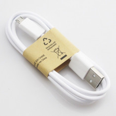 Cablu micro USB Samsung Galaxy S2 S3 S4 White ECB-DU4AWC foto