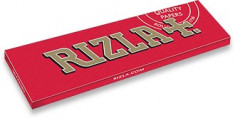 Foite pentru rulat tigari Rizla Red regular foto