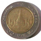 TAILANDA THAILANDA 10 BAHT BIMETAL NR. 2 **, Asia