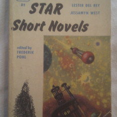 STAR SHORT NOVELS,PRINTED IN USA 1954 ,SF LIMBA ENGLEZA