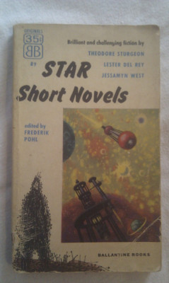 STAR SHORT NOVELS,PRINTED IN USA 1954 ,SF LIMBA ENGLEZA foto