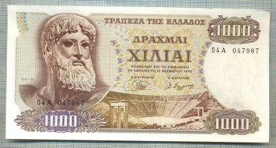 15 BANCNOTA - GRECIA - 1000 DRACHMAI - anul 1970 -SERIA 047987 -starea care se vede foto
