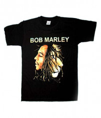 Tricou BOB MARLEY cu leu foto