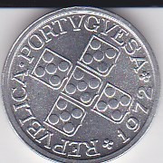 Portugalia 10 centavos 1972 foto