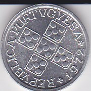 Portugalia 10 centavos 1972