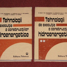 Tehnologii de executie a constructiilor hidroenergetice - M. Bala, Gh. Salageanu, A. Stanuca, s.a.